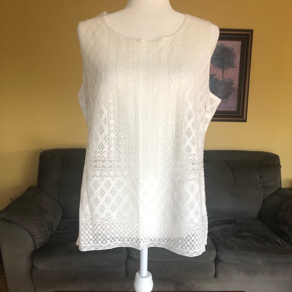 Sheer summer top